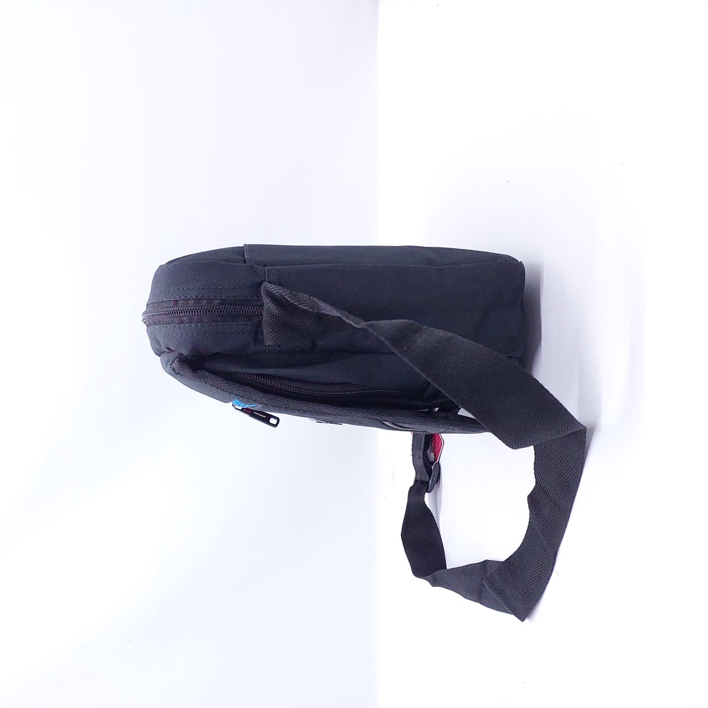 Tas Selempang Polo Kotak Jas Hujan MURAH ORIGINAL BARU / Tas Bahu One &amp; I Hitam Lis Biru Kotak Murah Compact / Tas Tali Satu Kotak Polo One &amp; i Kuat Ringan Murah + Jas Hujan / Tas BAHU Kotak KANVAS MURAH / Tas Selempang Import Polo Murah / TAS JALAN POLO