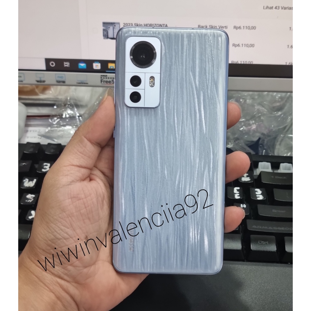 2023 Skin Sticker 3D WOOD Samsung S22 S22 ULTRA S21 S21 Plus S21FE S21 Ultra S20 FE Garskin Gar Scotlite Skotlet Stiker Gambar Motif Garis Simetris Kayu Anyaman Back Belakang Pelindung Anti Gores Jamur CLEAR Bening Pro 4G 5G Murah plastik Tempel 5G Galaxy