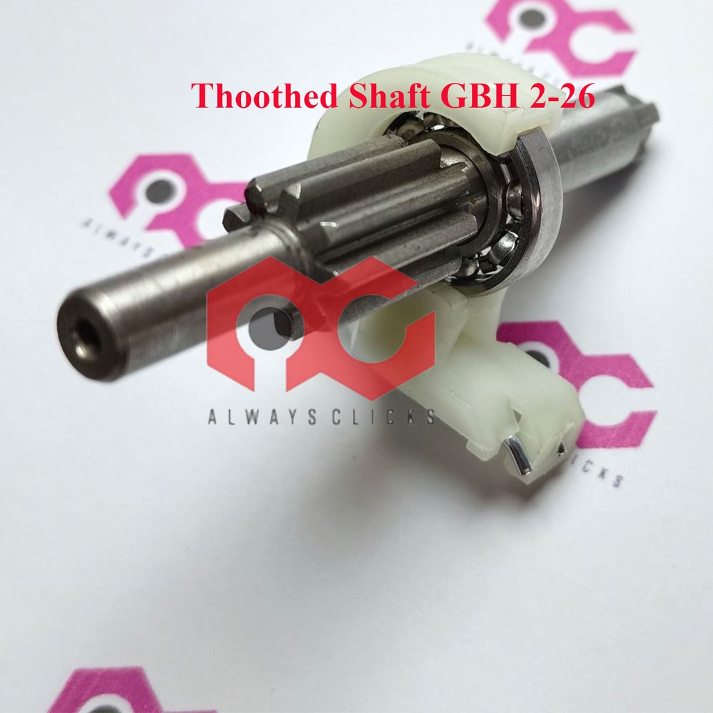 THOOTHED SHAFT BOSCH GBH 2-26 SDS