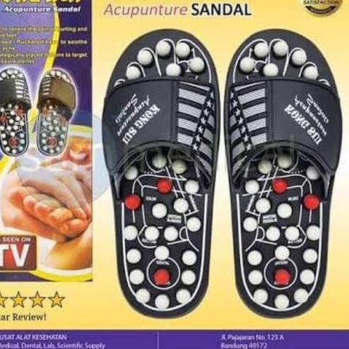 ❅ Kongsui Sandal Refleksi Akupuntur Original ℮