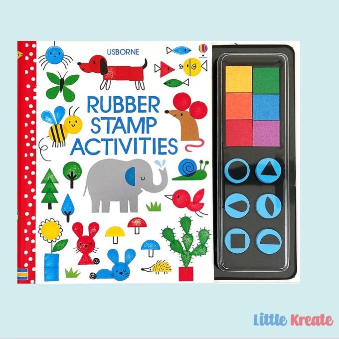 

Buku Usborne Fingerprint Activities / Rubber Stamp Activity Book