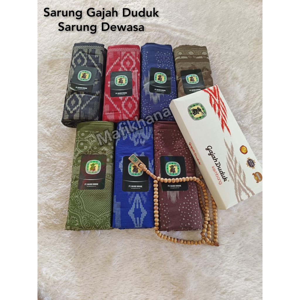 Sarung gajah duduk motif kembang sarung dewasa sarung THR