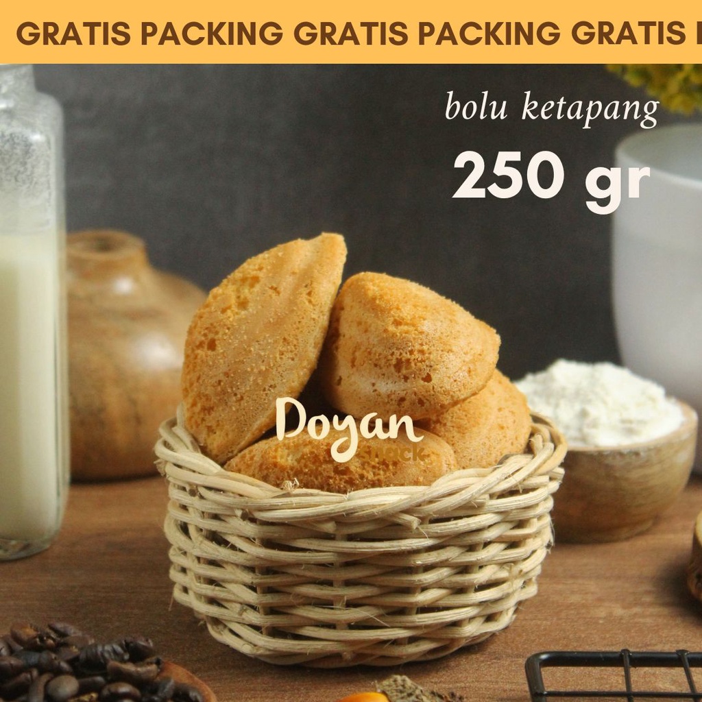 

BOLU KETAPANG 250GR