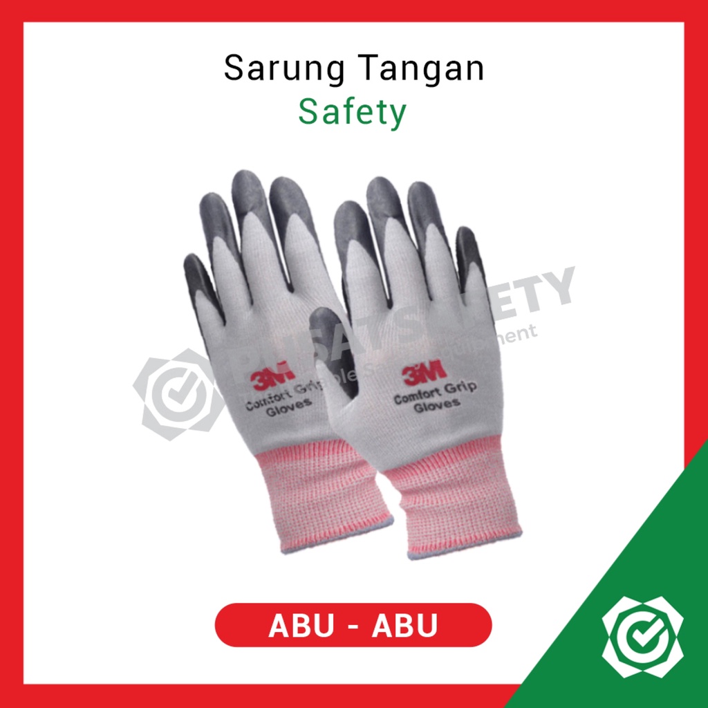 Sarung Tangan Safety 3M Comfort Grip Gloves