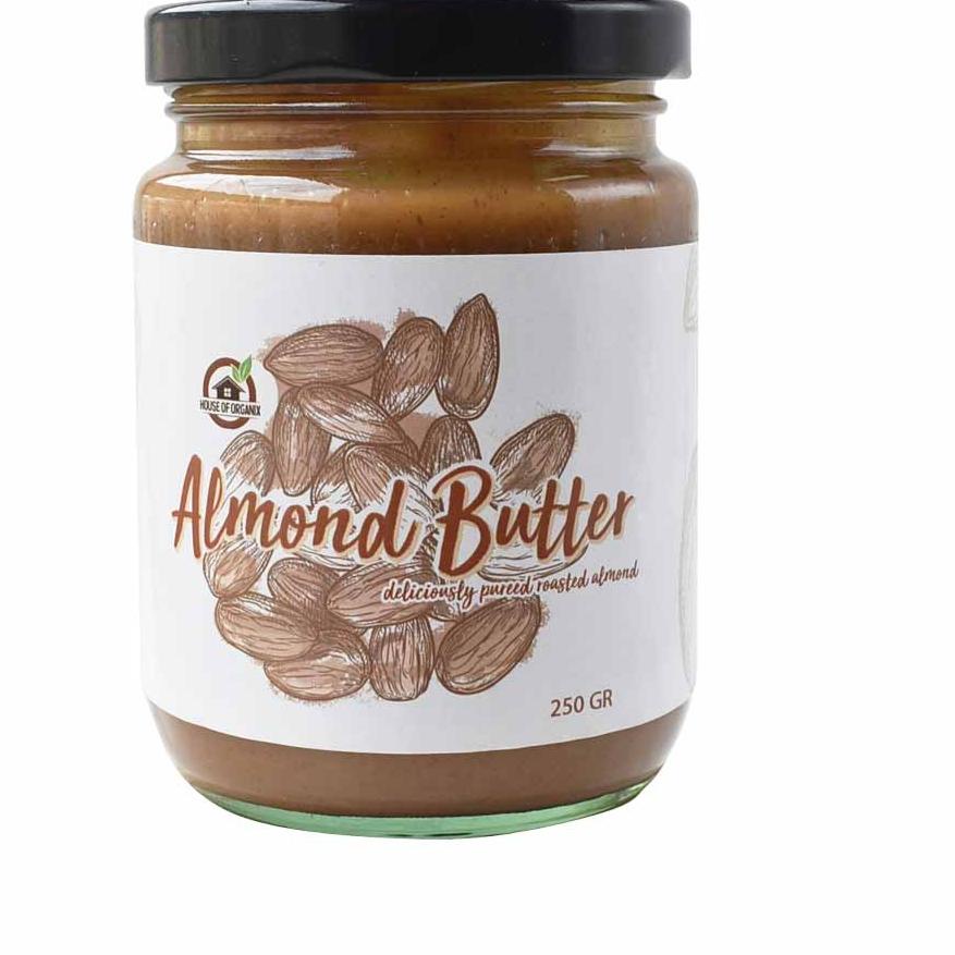 

℮ HouseOfOrganix Natural Almond Butter Original - 250 Gr ❄