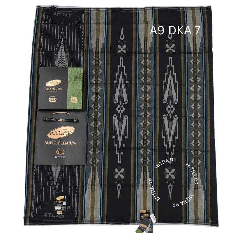 Sarung Atlas SUPER PREMIUM 935 BHS | Sarung Tenun Dewasa by BHS Sarung Atlas Jacquard Songket