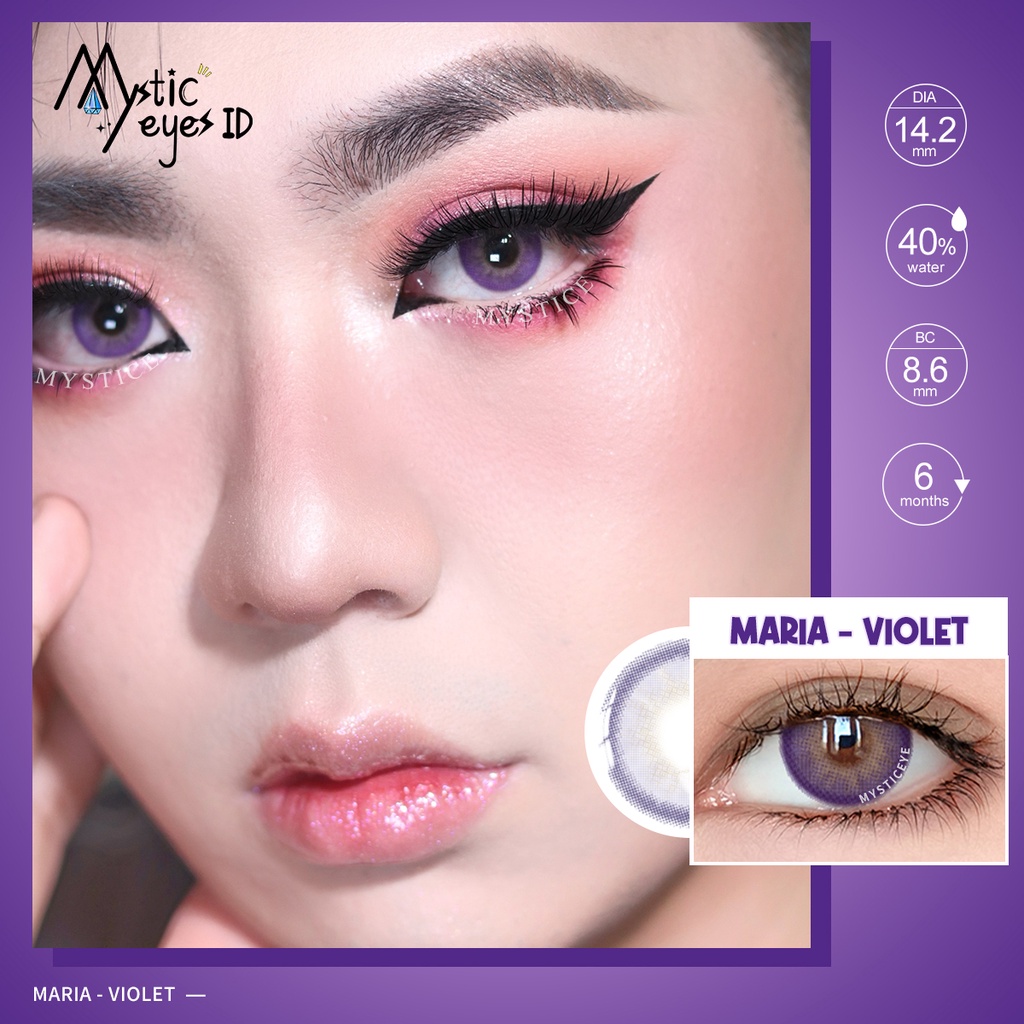 [✅COD] MYSTICEYES SOFTLENS  MARIA 14.2MM NORMAL