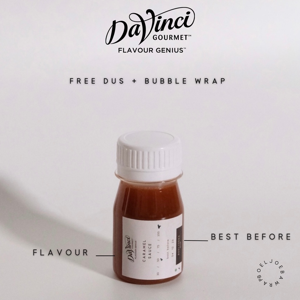 Davinci Caramel Sauce Repack [50, 100, 150, 250] g