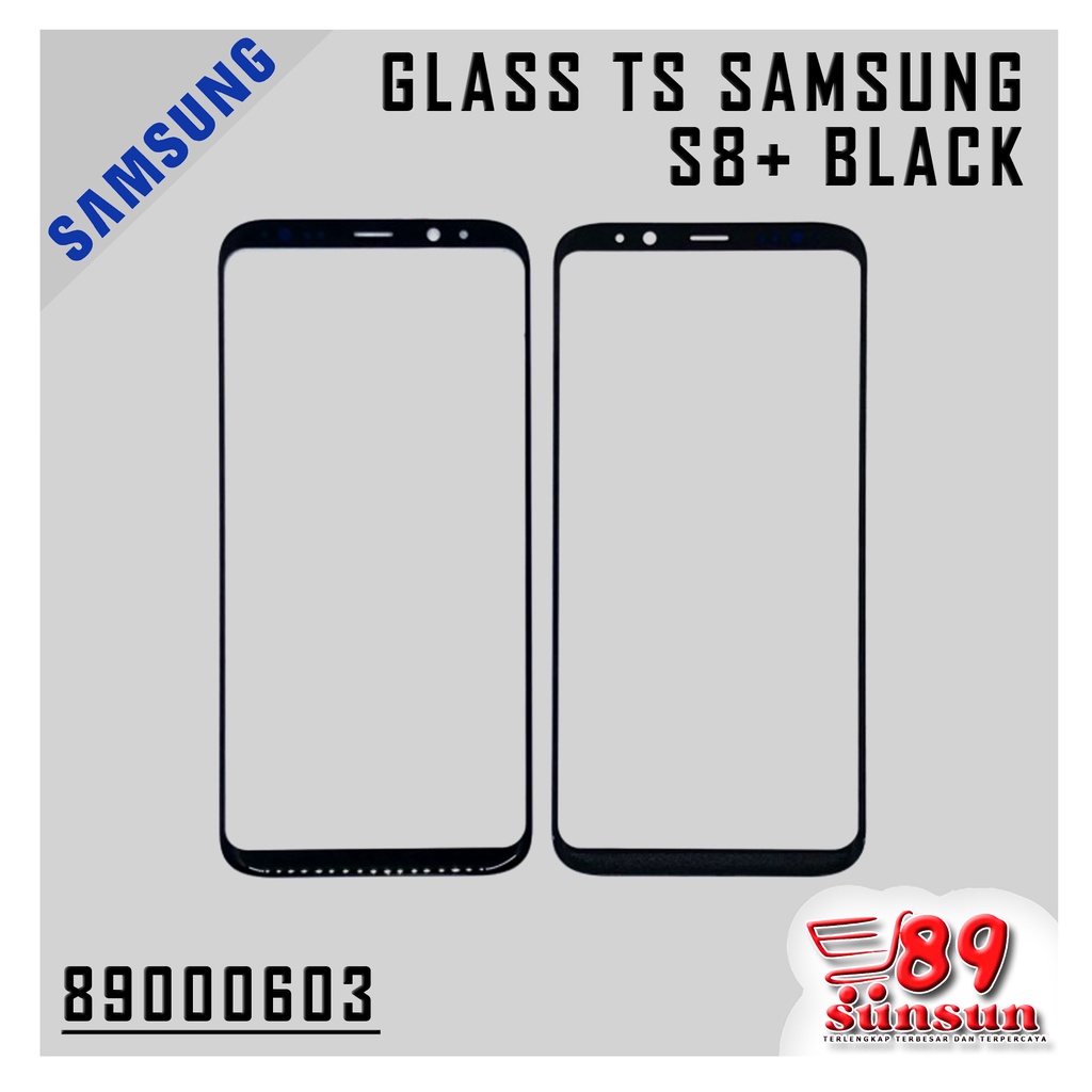 GLASS TOUCHSCREEN SAMSUNG S8+ BLACK