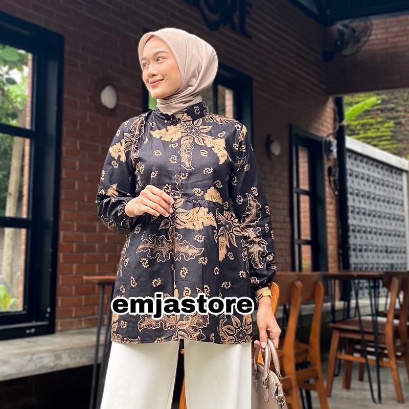 BLUS LENGAN KARET KLASIK