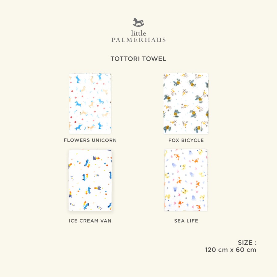 HANDUK BAYI - Little Palmerhaus - Little Terry / Tottori Towel (Handuk Bayi dan Anak)