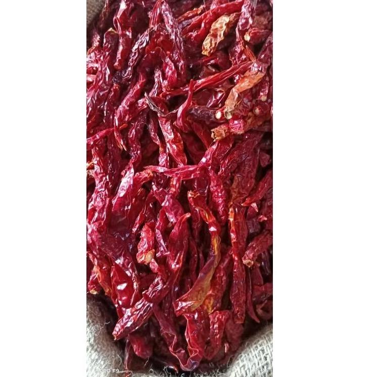 

◌ Cabe Merah Kering Keriting 1 Kg Kilogram Tanpa Tangkai Import! Fresh!!! ☉