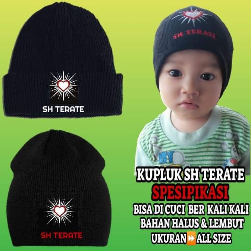 KUPLUK PSHT BORDIR/TUTUP KEPALA PSHT DISTRO DEWASA,KUPLUK PSHT ANAK