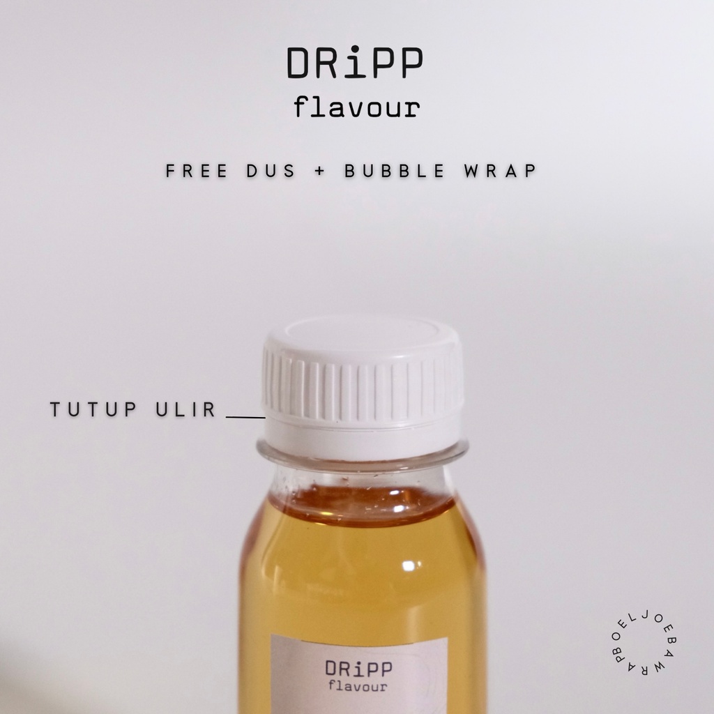 Dripp Elderflower Syrup Repack [30, 50, 100] g