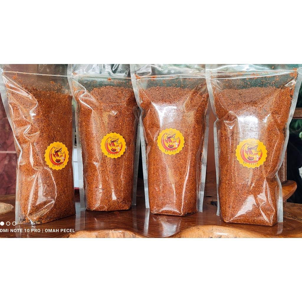 

sambel pecel |sambal kacang|WONG BLORA| kemasan 1 KG