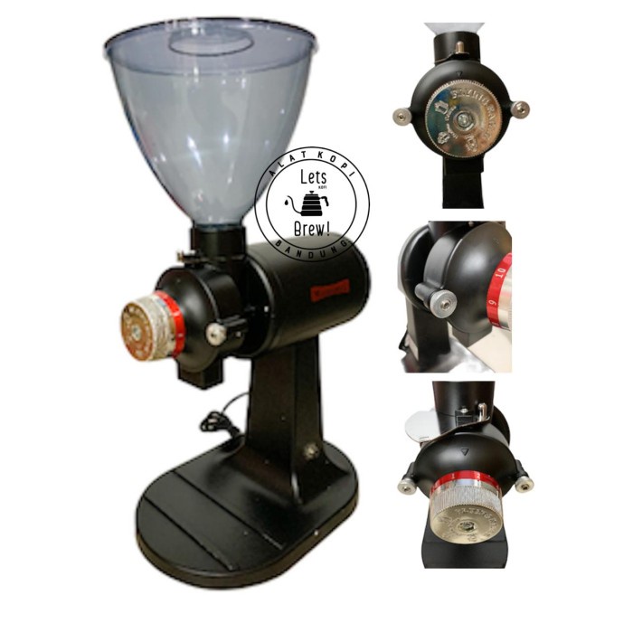 Terlaris Grinder Kopi Espresso Fe500C Heavy Duty Kapasitas Besar