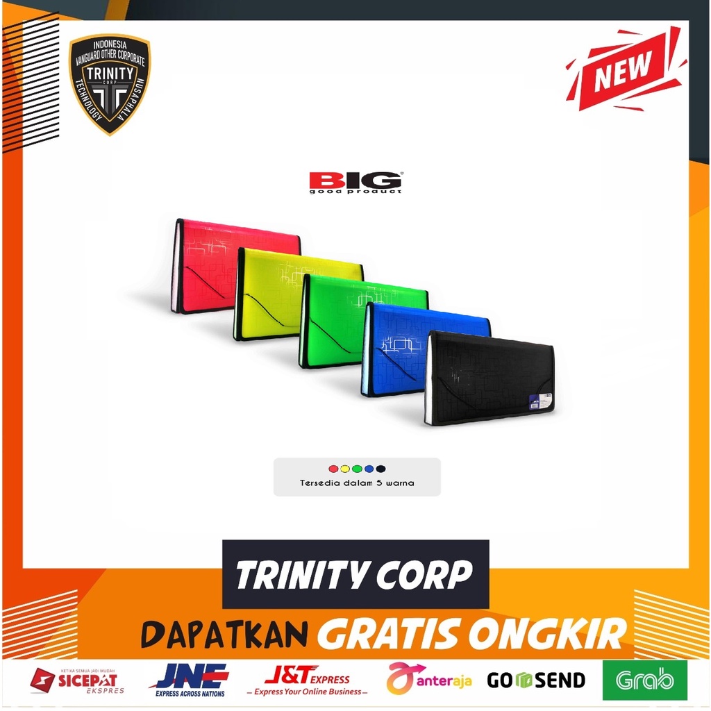 

Expanding File Map Harmonika BIG Folio F4 Tali 13 Pocket XP-8006 PER PCS