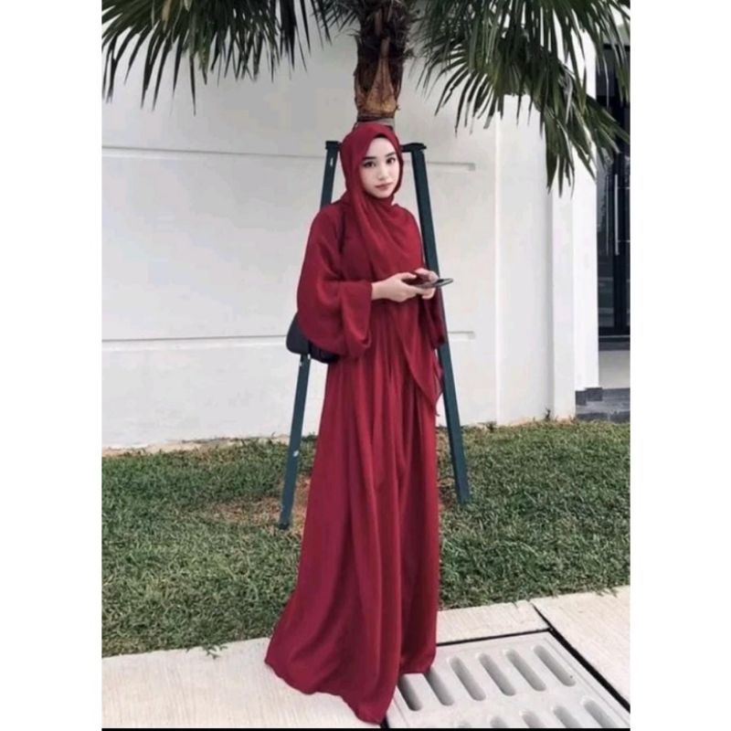 BLESSED311_ COD ABAYA TURKEY PLUSS OUTER | ABAYA SET PREMIUM | ABAYA OUTER TURKEY | ABAYA REMAJA  | 