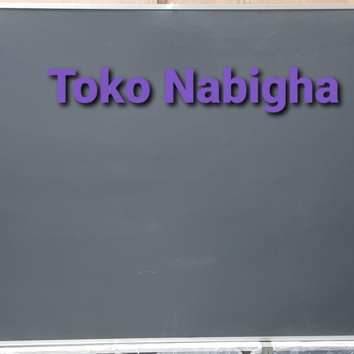 

Papan Tulis 90x120 Whiteboard & Blackboard 2 sisi