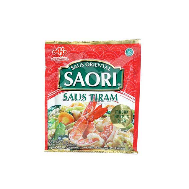 

SAORI SAUS TIRAM SACHET 23ML