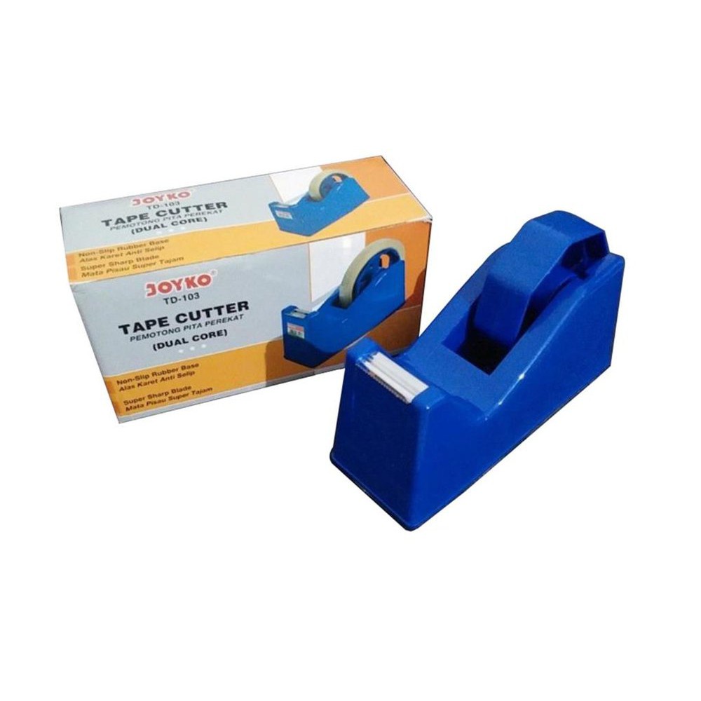 

tape cutter td-103 joyko / Tape Cutter Joyko TD-103 / PEMOTONG LAKBAN / TEMPAT LAKBAN / TEMPAT SOLATAPE