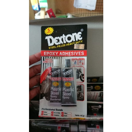 

Dextone Lem besi dan plastik stile