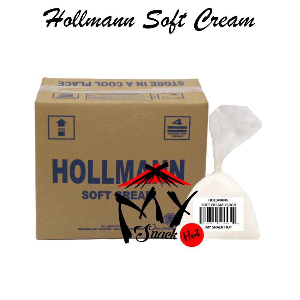 HOLLMANN SOFT CREAM 250GR - HOLLMAN PELEMBUT PENGHALUS BUTTER KRIM FROSTING KUE HOLMAN LEMAK REROTI HALAL