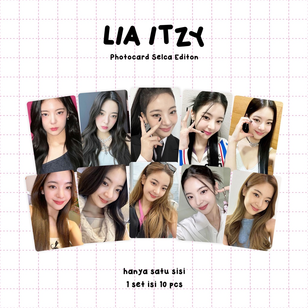 [SET] Photocard Selca Itzy