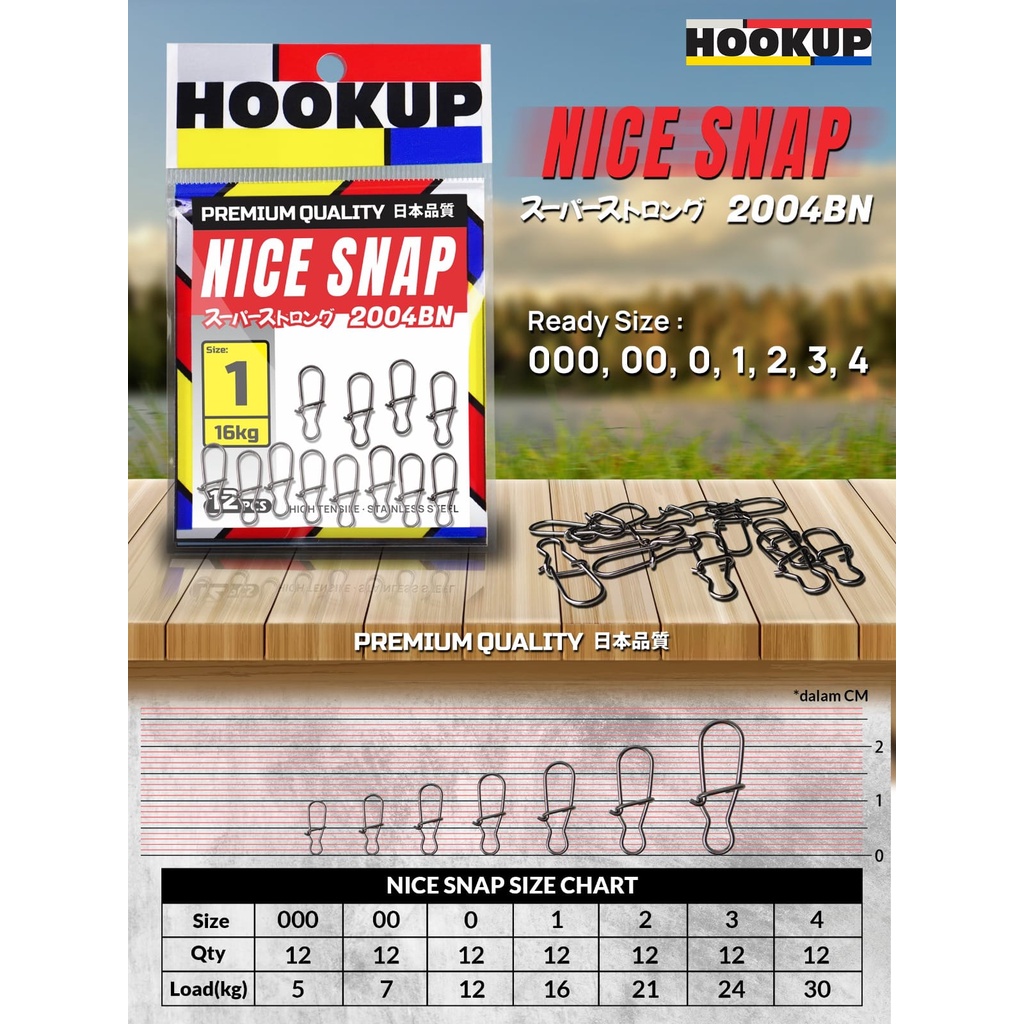 NICE SNAP HOOKUP 2004BN