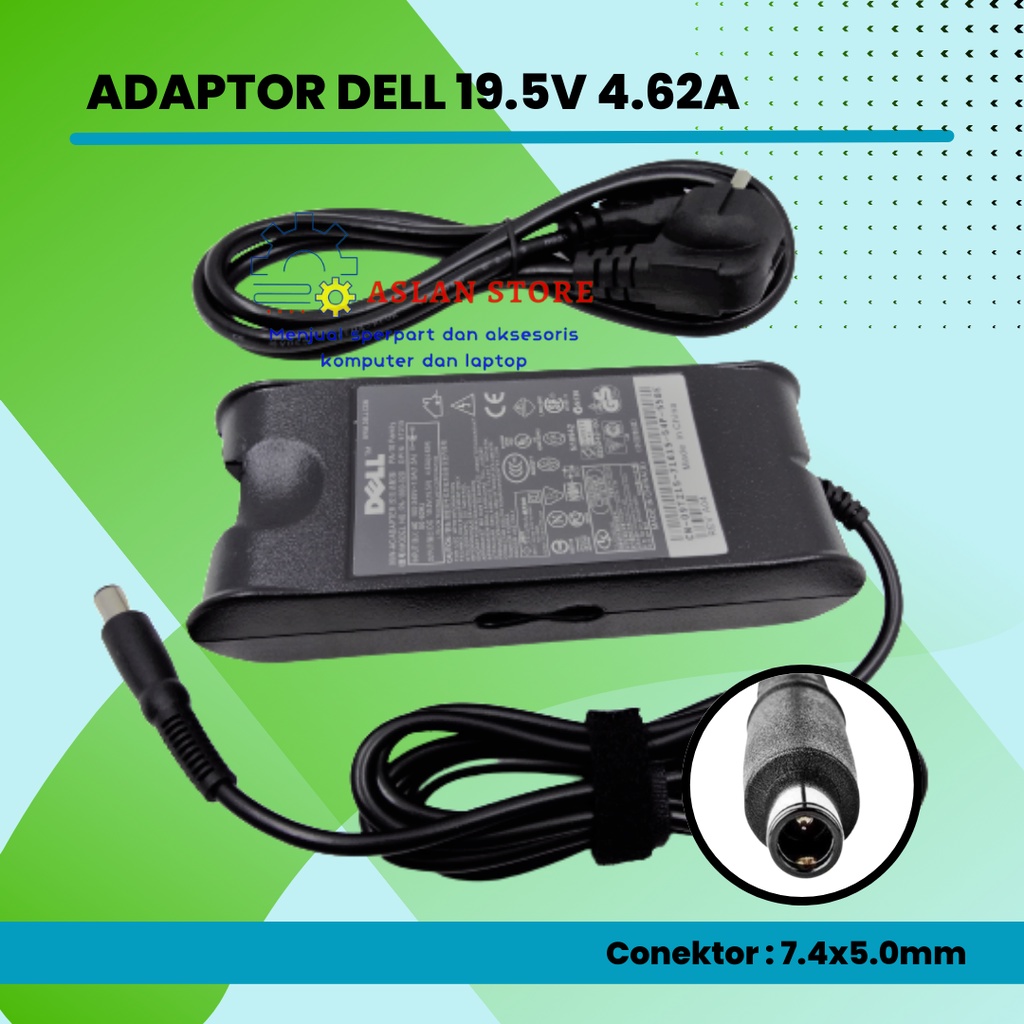 Adapter laptop dell 19.5V 4.62A 90W inspiron pa-10 1545 N4010 n4030 n4050 1400 D610 D620 D630 1420 D800 E6400 pa-190