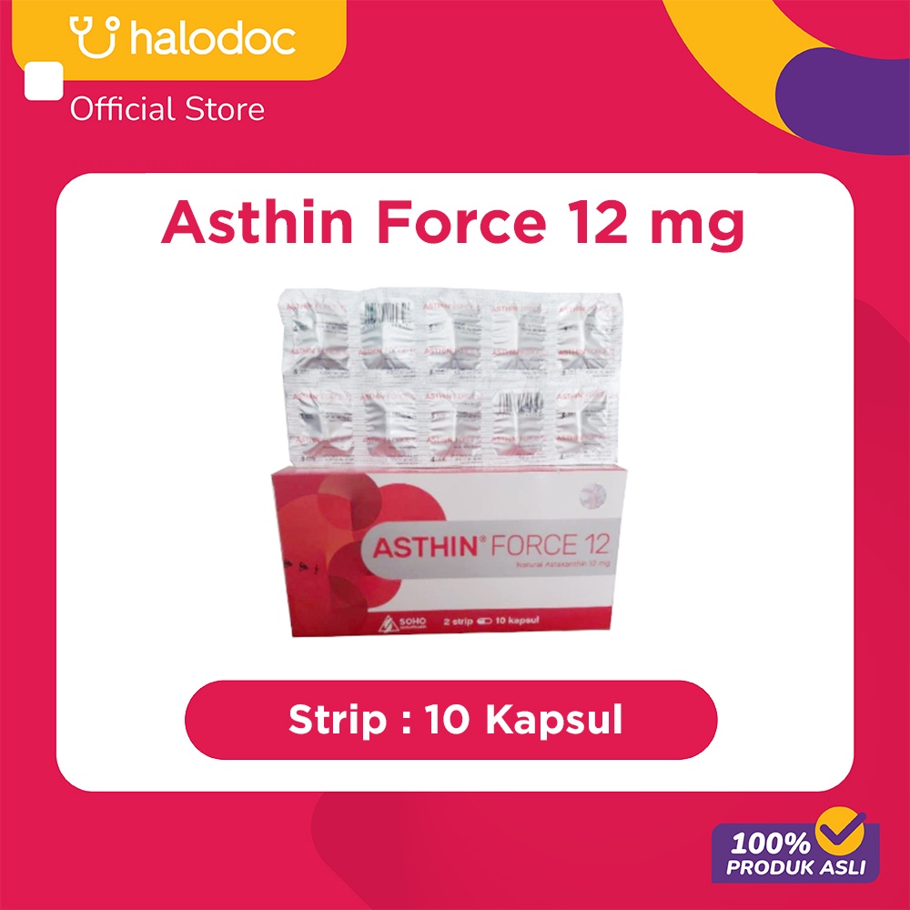 Asthin Force 12 mg 10 Kapsul