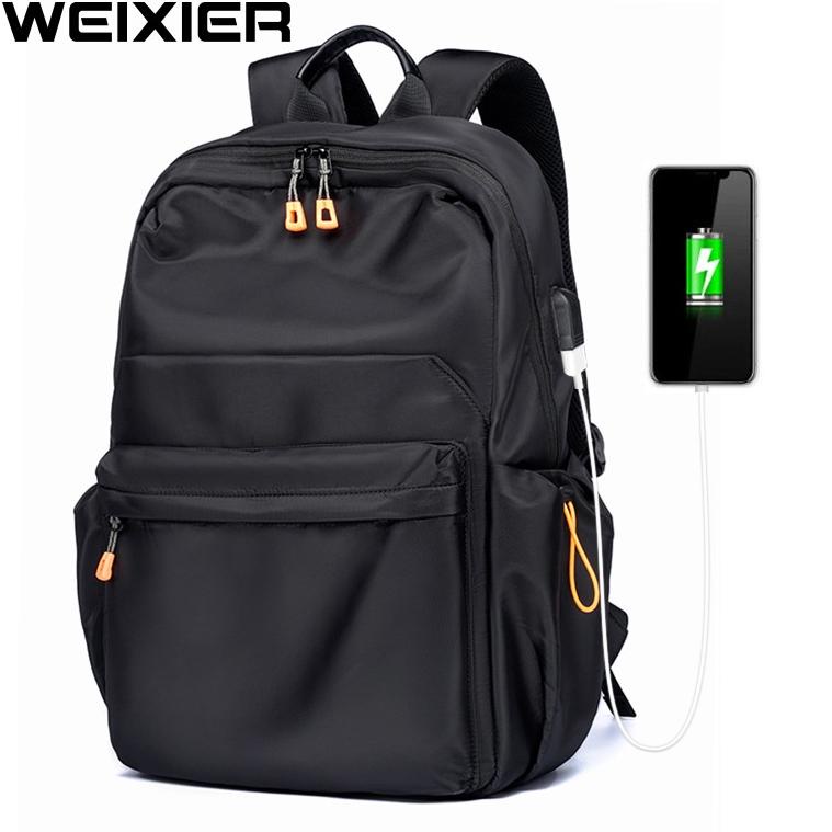 STOK TERBATAS WEIXIER B671 Tas Punggung Pria Ransel Laptop Anti Air WX-OS
