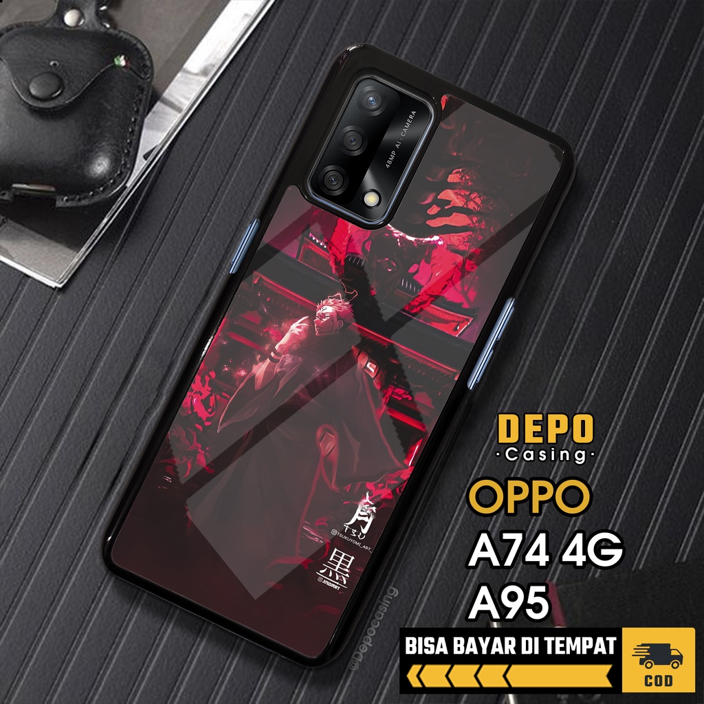 Case OPPO A74 4G A95 Casing OPPO A74 4G A95 Depo Casing [JJK1] Case Glossy Case Aesthetic Custom Cas