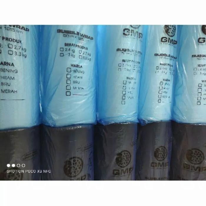 

BUBBLE WRAP GMP 2.7KG UKURAN 50M X 125CM (Persis 3KG)