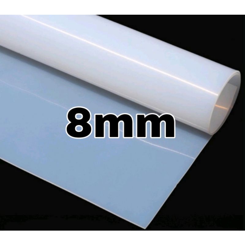 silicon Rubber sheet Tebal 8mm ukuran 1m x 1m