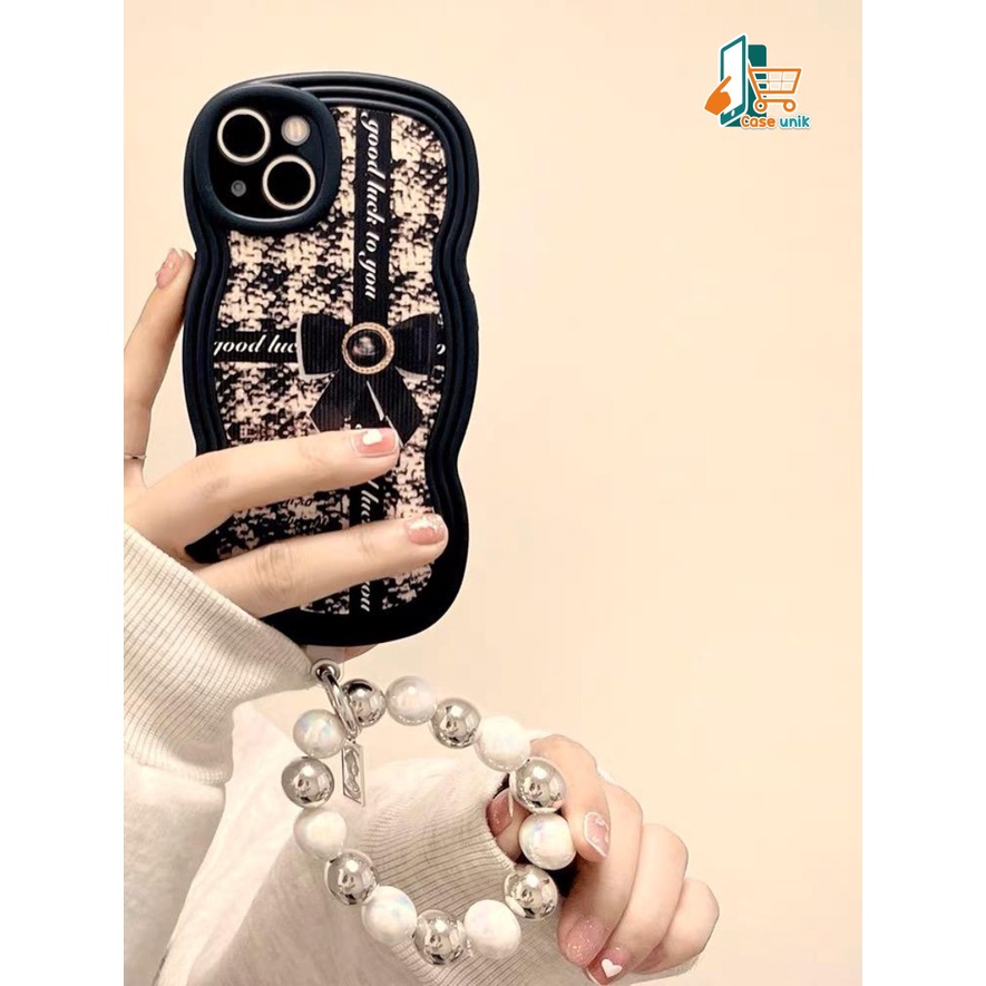 GC017 SOFTCASE FASHION CASE AESTHETIC GELANG SILVER FOR IPHONE 6 6+ 7 8 7+ 8+ X XS XR XS MAX 11 12 13 14 PRO MAX 14 MAX CS5340