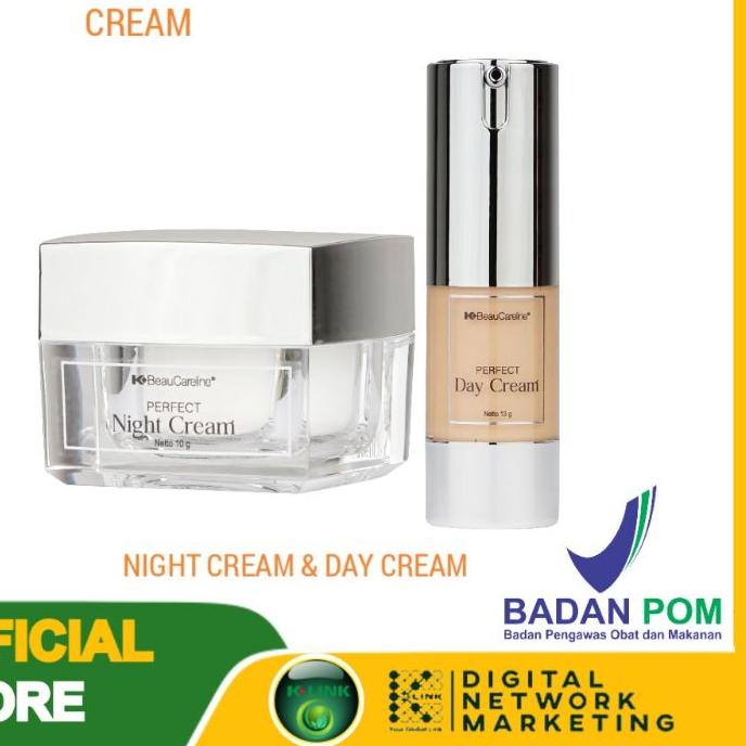 ❊ K BEAUCARELINE PERFECT NIGHT CREAM & DAY CREAM ORIGINAL ☑