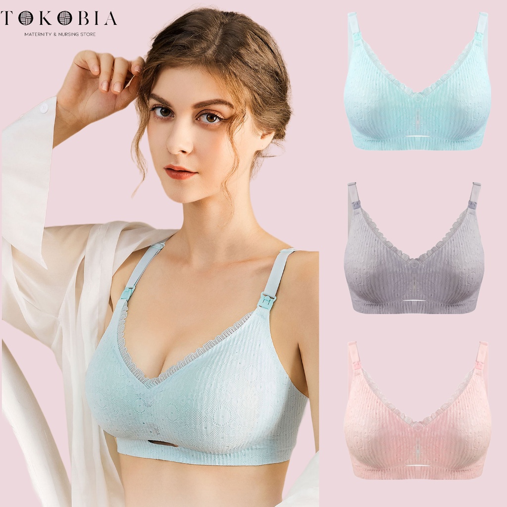 Tokobia Bra Menyusui Seamless Lembut TB 86038