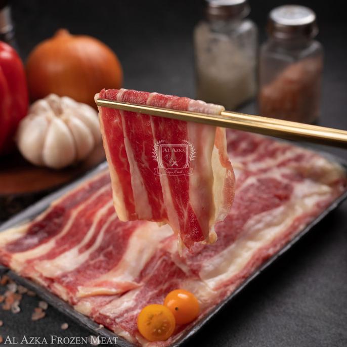 

AUS Slice Beef / Daging Sapi Lapis / Brisket Yakiniku Sukiyaki 500 Gr.