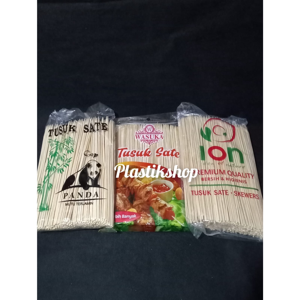 tusuk sate bambu ion panda wasuka