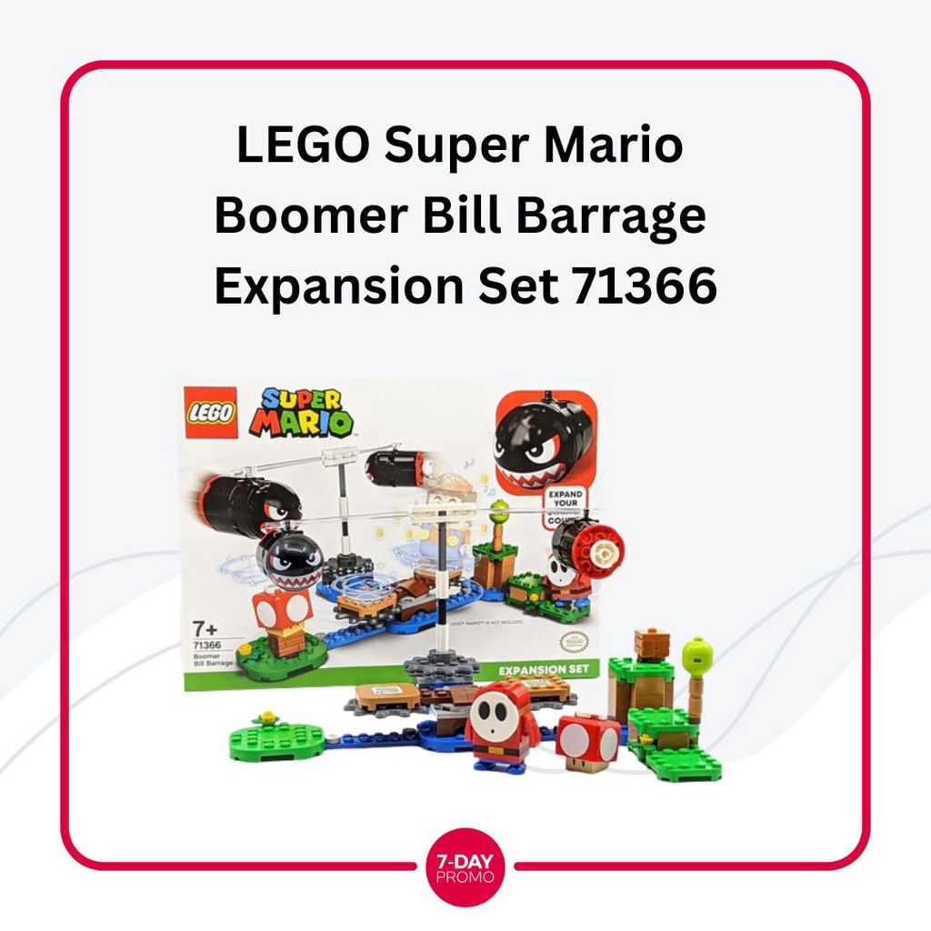 LEGO Super Mario Boomer Bill Barrage Expansion Set 71366