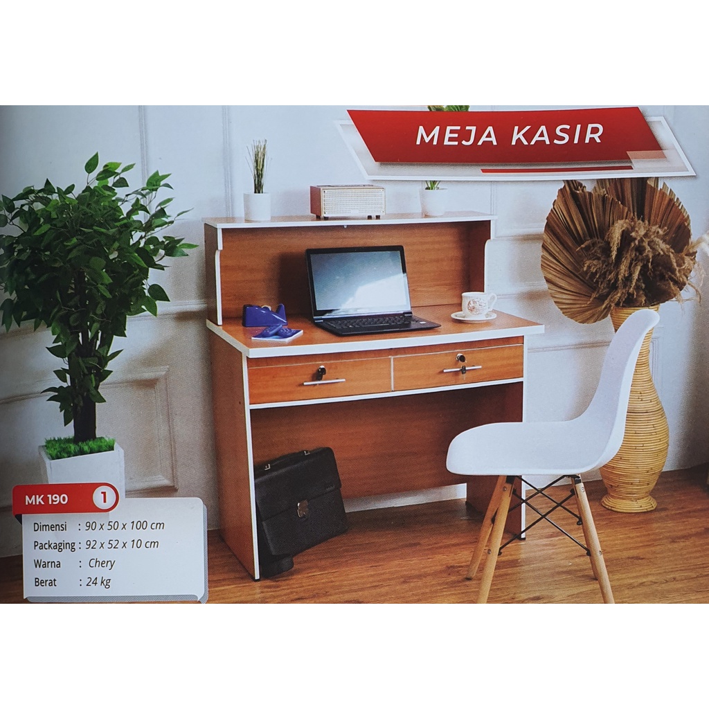 Meja kasir kecil/kios/warung/kerja/toko/tulis/belajar/anak dewasa/ruang minimalis/SEANDRY JAYA Furni