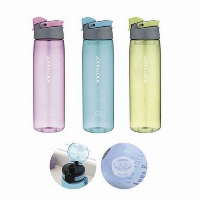 botol minum  lock n lock Botol minum Water Bottle 950ml(E1G5) Botol Minum 1 Liter Gratis Ongkir Keki