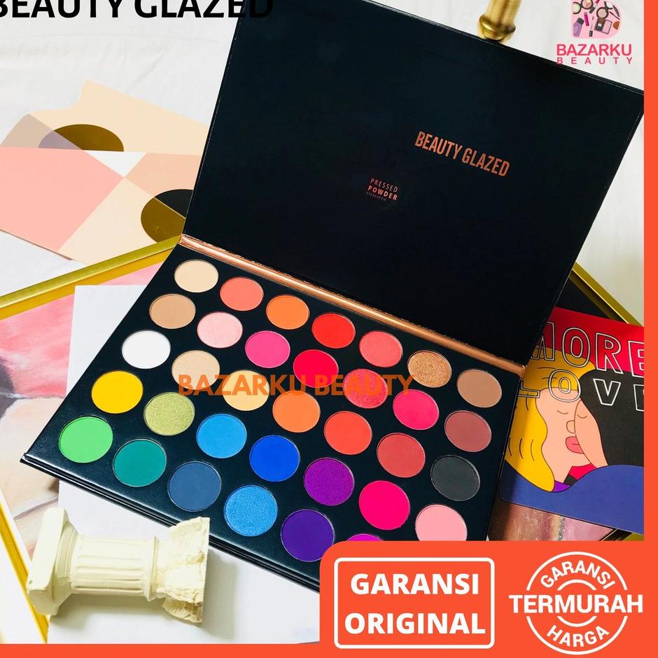 Ω Beauty Glazed Color Studio Eyeshadow Palette Beauty Glazed Eyeshadow Matte Beauty Glazed Eyeshadow