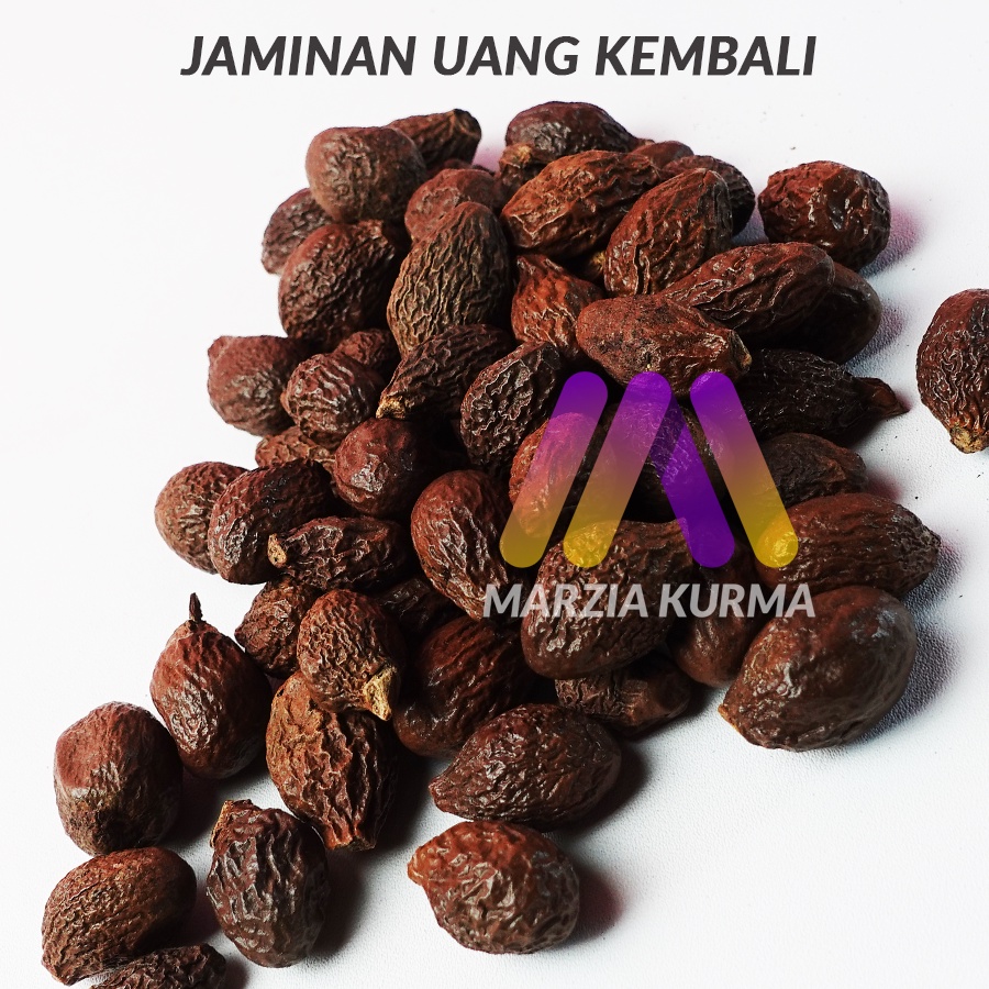 

Buah Tempayang 250gr / Malva Nut / Antehai Kering - Asli Minangkabau