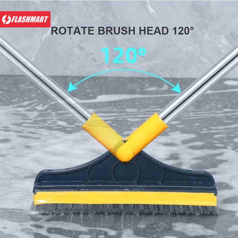 Flashmart Cleaner Sikat Pembersih 2in1 Cleaning Brush Broom Mop Cleaner - UR377