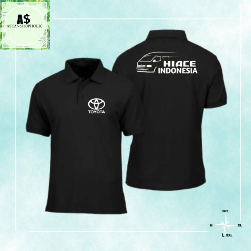 BAJU POLO TOYOTA HIACE INDONESIA