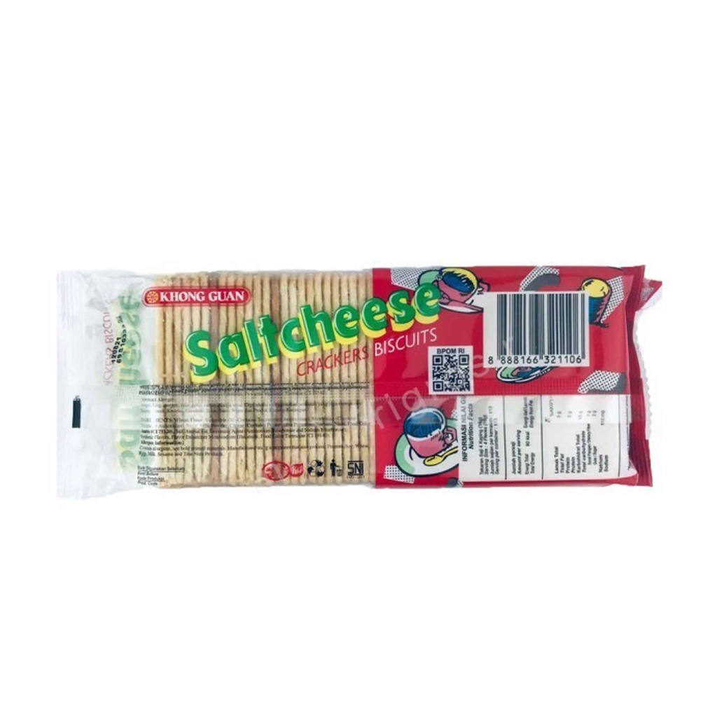 KHONG GUAN SALTCHEESE 200g / BISKUIT