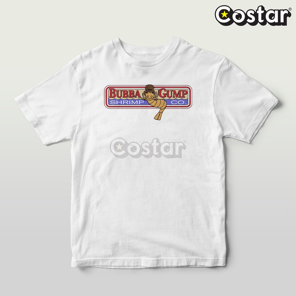 Kaos Costarstore - Bubba Gump Srimp Logo - Forrest Gump