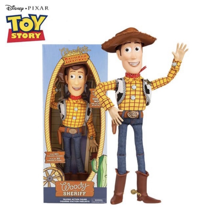 TOY STORY TALKING WOODY ORIGINAL DISNEY PIXAR
